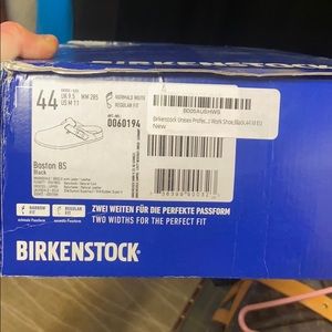 Brand new men’s birkin stock clog shoes size 44